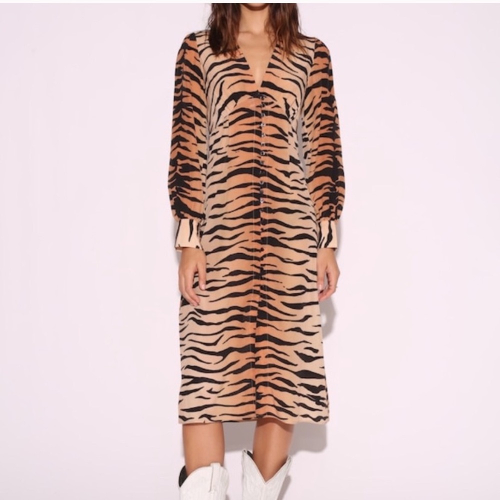 Realisation Par The Vivienne Dress in Tiger XS